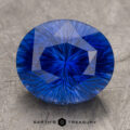 11.22-Carat Deep Violet-Blue Ceylon Sapphire (Heated)