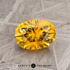 1.73-Carat Golden Yellow Montana Sapphire (Heated)