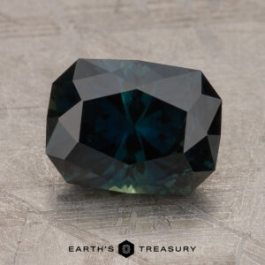 2.92-Carat Midnight Blue-Green Australian Sapphire (Heated)