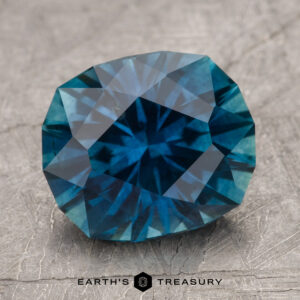 4.88-Carat Rich Blue-Green Montana Sapphire (Heated)