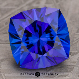 9.77-Carat Vivid Blue Tanzanite