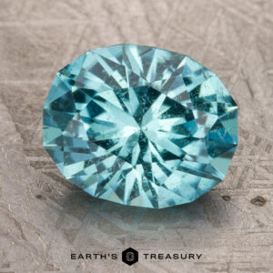 3.52-Carat Vivid Icy Blue Tourmaline