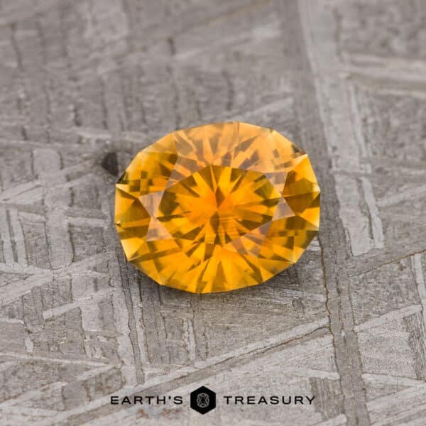 1.54-Carat Rich Orange Montana Sapphire (Heated)