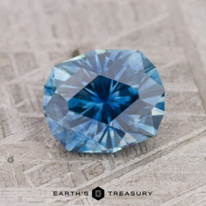 2.10-Carat Medium Blue Montana Sapphire (Heated)